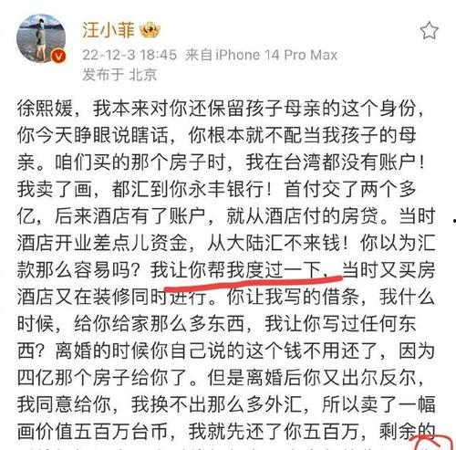 汪小菲明星吃瓜事件,揭秘娱乐圈幕后真相